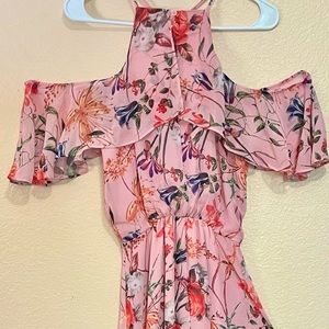 FLOOR LENGTH chiffon Dress NEVER WORN